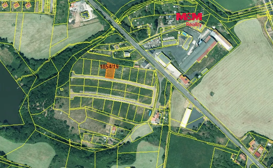 Prodej stavebního pozemku 1095 m²